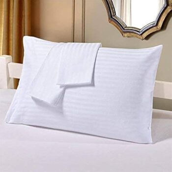 Premium Cotton PILLOW COVER STRIP 500TC